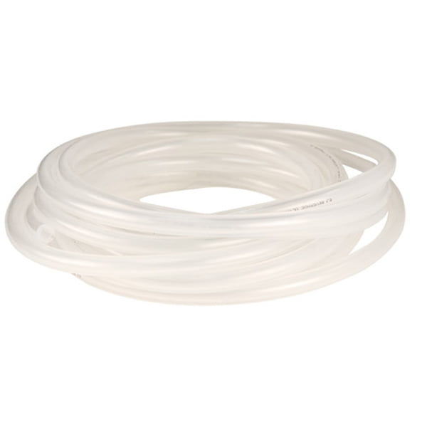 Beverage and Dairy Outer Diameter 7/16-10 ft Inner Diameter 3/16 Clear PVC Tubing for Food 